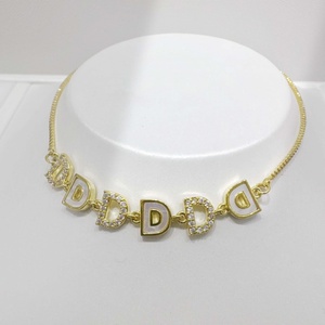 custom plata 925 sterling silver cross hip hop <b>bracelet</b> everyday girls korean gold plated letter <b>shell</b> fashion charm <b>bracelets</b> - Product Image 3