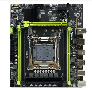 Placa base X99 LGA 2011-3 Compatible con chipset DDR4 HM81 con ranura SATA/NVME M.2 USB 3,0 PC placa base para CPU Intel <span class=keywords><strong>Xeon</strong></span> - Product Image 3