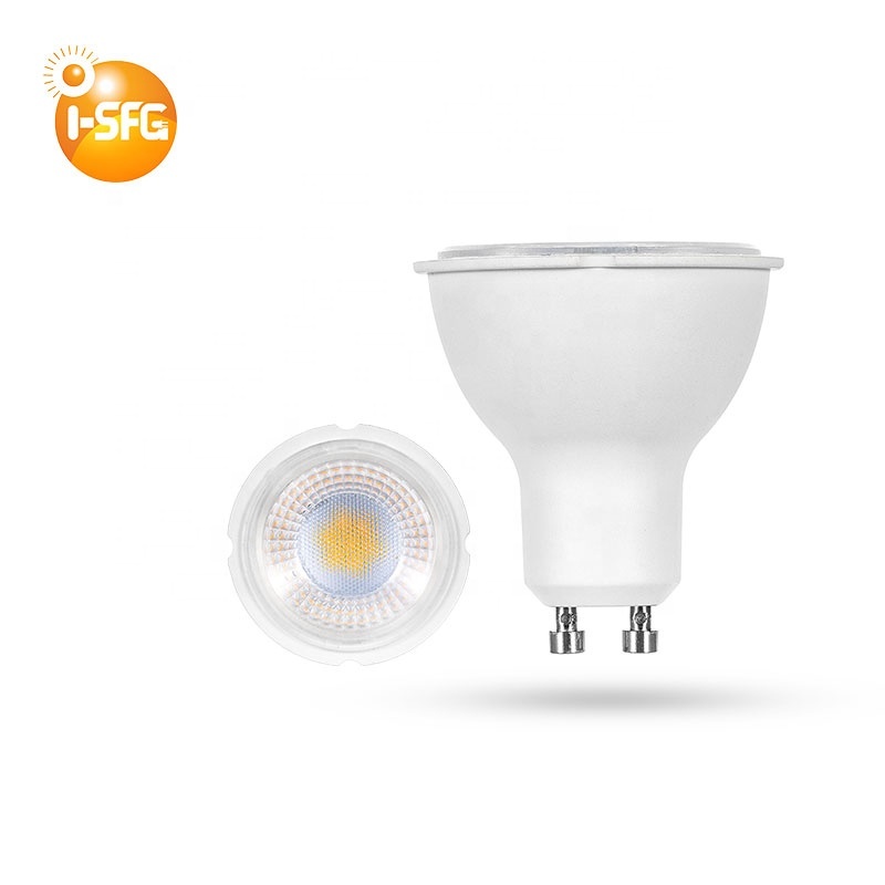 Morden Indoor AC230V LED Spot Light Aluminum GU10 COB 5W 45/36/60/120 Degree Small Focus Light ETL Certified 540-600LM 2-Year
