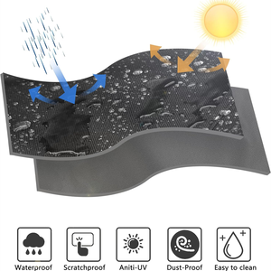 Funda Protectora para Horno de Pizza, Resistente al Agua, de Tela Oxford 600D, Antiarañazos, para Uso en Exteriores - Product Image 2