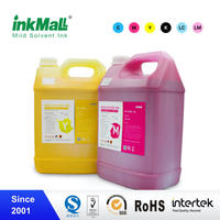 Tinta de Solvente Suave para Konica KM512i 30PL, Konica Minolta 1024i 6PL-13PL, Konica 512 o 1024-35PL/42PL/14PL Konica KM256