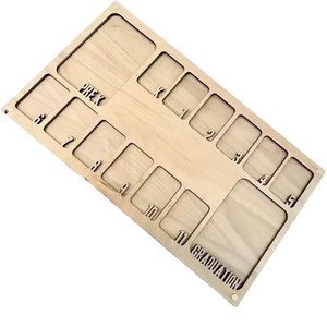 Creative wooden school year photo <b>frame</b> for children from preschool to <b>graduation</b>, a wooden photo <b>frame</b> to commemorate school - Product Image 5