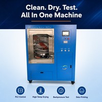 Machine de nettoyage FAP B02Plus – Nettoyeur de filtre à particules diesel avec rinçage à l'eau, purge à l'air et équipement de régénération