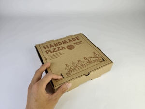 Caja de Pizza de Cartón Corrugado Impresa Personalizada a Precio de Mayoreo, Se Acepta Personalización, Caja de Pizza de Papel con Logotipo, Personalización de Tamaño - Product Image 6
