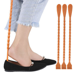 Idosos usam 46cm longo plástico calçadeira volta Scratcher luz marrom - Product Image 6