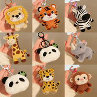 Mini distributeur automatique de jouets en peluche personnalisés, machine à griffes pour poupées, jouets en peluche avec porte-clés