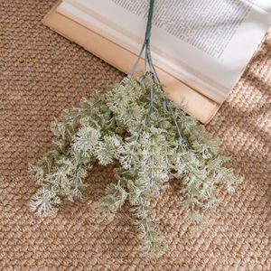 CallaFloral Ramo de Hierbas y Céspedes Artificiales Blanco Verde PVC Decoración Interior para el Hogar Estilo Nórdico - Product Image 3