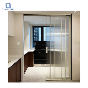 Portes coulissantes <span class=keywords><strong>sur</strong></span> <span class=keywords><strong>mesure</strong></span> OPK Perfect System, cadre fin, verre trempé, alliage d'aluminium, <span class=keywords><strong>porte</strong></span> intérieure - Product Image 4