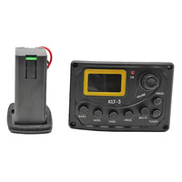 Guitare acoustique KLT-3EQ, égaliseur à quatre sections, micro pour guitare électrique avec réglage à 4 sections et microphone