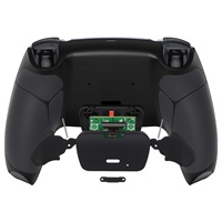 Bouton de remappage texturé noir avec poignée, joystick et bouton arrière pour manette PS5 Playstation BDM030/040/050/060