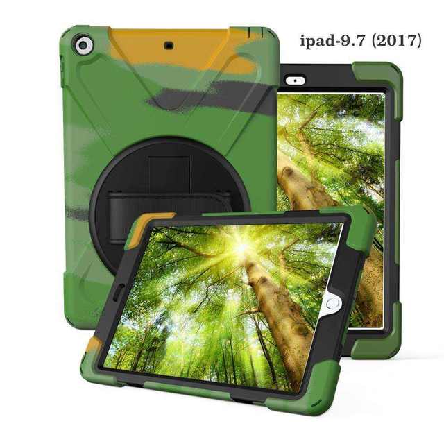 Best Selling Silicone Shockproof Heavy Duty Case for Ipad Air 9.7 Tablet With Back Stand