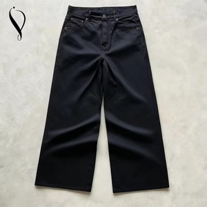 Custom Streetwear Denim <strong>Jeans</strong> for <strong>Men</strong> <strong>High</strong> Quality Cotton Casual Loose Fit Fashion Pants Manufacturer Supply - Product Image 3