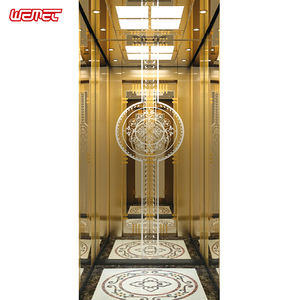 Ascenseur MRL de 450 kg, ascenseur pour passagers, ascenseur à traction à engrenages à grande vitesse pour immeubles de grande hauteur, immeubles commerciaux - Product Image 5