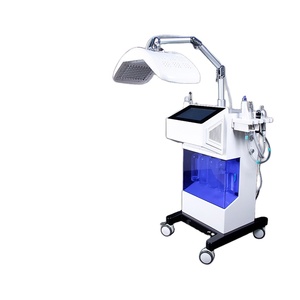 Appareil multifonctionnel 8-en-1 pour soins de la peau à jet d'oxygène, hydrodermabrasion, en acier inoxydable, pour salon de beauté, écran tactile, certifié CE, pour le visage - Product Image 1