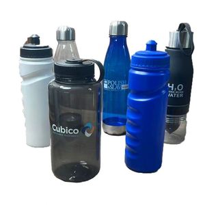 Bouteille d'eau portable en PVC avec logo personnalisé Imaiwill pour la randonnée, le camping et les activités sportives - Product Image 1