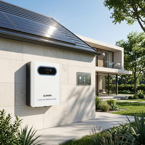 แบตเตอรี่ลิเธียมไอรอนฟอสเฟตแบบติดผนัง 51.2V LiFePO4 สำหรับวงจรการใช้งานแบบ Deep Cycle ใช้งานร่วมกับอินเวอร์เตอร์พลังงานแสงอาทิตย์แบบไฮบริดของ EU - Product Image 6
