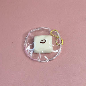 CHENX Venta al por mayor Popular Personalizado Kawaii Mochi Nube Fruta Juguetes Blandos Colgante de Bolsa Mango Naranja Antiestrés Fidget Unisex TPR - Product Image 5