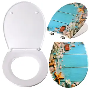 Mdf Anti-Bacteriële Wegwerp Papieren Toilet Seat Covers Met Soft Closing Scharnier Anglo Indian Toilet Seat Cover Voor Thuis