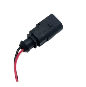 Ersatz 2-Pin Flachsteckverbinder <span class=keywords><strong>1J0973802</strong></span> Passend für VW Audi SEAT Skoda - Product Image 2