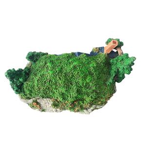Ornement d'<span class=keywords><strong>aquarium</strong></span> en résine, maison de hobbit, grotte de cachette, décoration paysagère pour <span class=keywords><strong>aquarium</strong></span> - Product Image 4