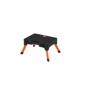 Toolstep 2-<b>Step</b> Lightweight <b>Folding</b> <b>Stool</b> with Carrying Case <b>up</b> to 2.5m Height for Tool Storage & Organization Model BT003 - Product Image 5