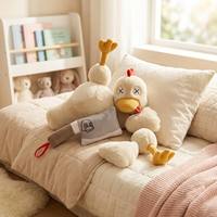 Peluche de canard magnétique détachable, rembourrée en coton PP et polyester, figurine en peluche douce et mignonne, vente en gros, personnalisable en vrac