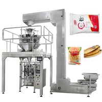 Machine à peser automatique, à bonbons, carottes, biscuits, pommes de terre, Chips, emballage avec pochette