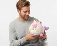 Fabricant chinois – Ensemble de jouets en peluche personnalisés de 8 pouces, licorne et animaux sauvages, pour machine à griffes, série PIYOMI
