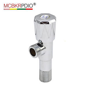 Style moderne MCBKRPDIO Mélangeur de salle de bain en laiton chromé Vanne d'<span class=keywords><strong>angle</strong></span> sanitaire bon marché Accessoires en acier inoxydable - Product Image 1