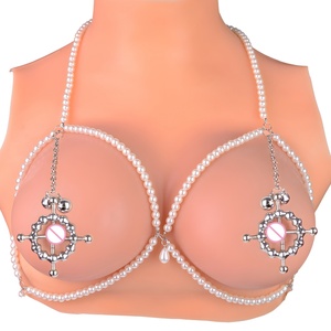 QKKQ Pinzas para Pezones con Cadena, Estimulador de Pezones, Juguetes Sexuales Eróticos, Productos de Restricción Sexual - Product Image 4