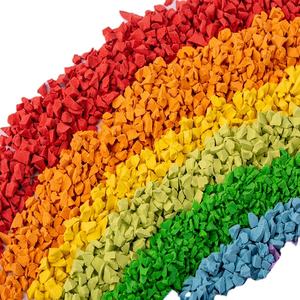 Gránulos de caucho EPDM SBR para pavimento de pista de atletismo PIP, canchas de baloncesto, interiores/exteriores, ecológicos, resistentes a los rayos UV - Product Image 2