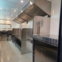 2026 Vorgefertigter Container-Food-Trailer Voll Ausgestatteter Mobiler Küchenanhänger für Hot Dogs, Pizza und Eis mit 220V zum Verkauf in USA und Australien