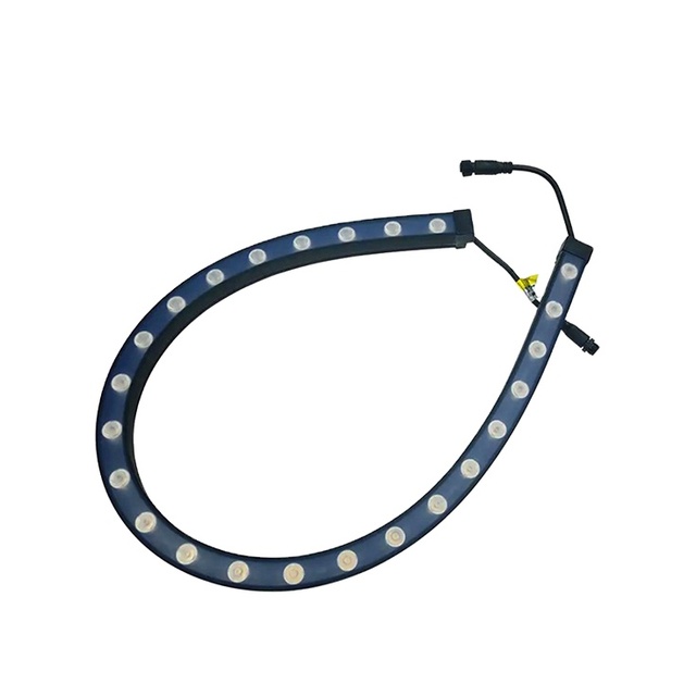 Bendable IP67 Waterproof Silicon DMX512 RGB Warm White Architecture LED Wall Washer Light 5M Flex Neon Lights 24V Outdoor IP65