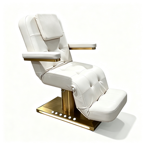 Cama de Tratamiento de Belleza Eléctrica de Lujo, 3 Motores, Altura Ajustable, Silla de Masaje Facial Reclinable, Cama de Spa Cosmética - Product Image 6