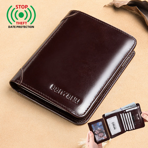 <span class=keywords><strong>Portafoglio</strong></span> Banyanu <span class=keywords><strong>Classico</strong></span> in Pelle Ultra Sottile con Doppia Piega e RFID, <span class=keywords><strong>Portafoglio</strong></span> Minimalista Personalizzato con Clip per <span class=keywords><strong>Uomo</strong></span> - Product Image 1