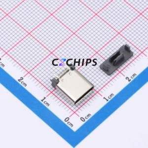 GT-USB-7012C USB Connector SMD Connector ( Connector Type: Type-C )( Protocol Standard: USB 3.1 )( Gender: Female ) - Product Image 1