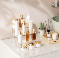 Présentoir à étages en acrylique transparent pour cupcakes, cosmétiques, verres à shot – Présentoir de table multi-usages
