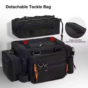Free Sample Customization Waterproof Fishing Tackle Bag <b>Backpack</b> Multi-Pocket Fishing <b>Tool</b> Bag Fishing Rod Reel Bag <b>Backpack</b> - Product Image 2