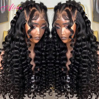 Wig Rambut Asli Vietnam Tanpa Lem 13x6 HD Lace Frontal Wig Rambut Manusia untuk Wanita Kulit Hitam Grosir Pabrik Grosir