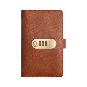 XIER A6 Organiseur de budget transparent à couverture rigide, portefeuille extensible, 50 feuilles de pages PP, album en similicuir avec fermeture à cadenas, dossier UV - Product Image 1