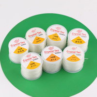 Fil élastique transparent en résine plastique pour la fabrication de bijoux DIY, matériaux de perlage pour bracelets et colliers faits à la main