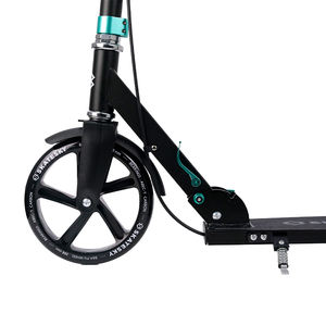 大人用スクーターアーバンキックスクーターアルミニウム合金ディッシュブレーキ折りたたみ式200mm大型ホイール - Product Image 5