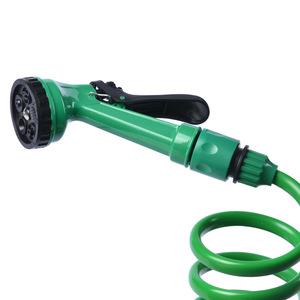 Tuyau d'arrosage extensible Huabangshi 7,5m 10m 15m 20m 30m, pistolet à eau multifonction pour lavage de voiture et arrosage des plantes - Product Image 1