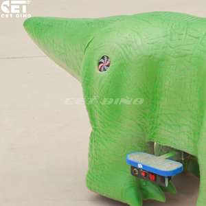 Manèges pour enfants à monnayeur sur le thème de <span class=keywords><strong>Jurassic</strong></span> <span class=keywords><strong>World</strong></span>, avec dinosaures animatroniques et véhicules de <span class=keywords><strong>dessin</strong></span> <span class=keywords><strong>animé</strong></span> - Product Image 4