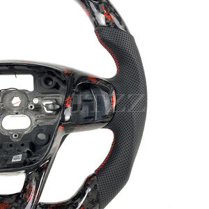 Pour <span class=keywords><strong>Ford</strong></span> Focus MK4 <span class=keywords><strong>PUMA</strong></span> affichage LED volant en Fiber de carbone forgé intérieur automobile 2018 2019 2020 2021 2022 <span class=keywords><strong>2023</strong></span> - Product Image 4