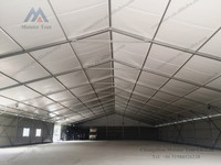 Tente de sport à cadre en aluminium de gros robuste pour chapiteau de tentes de stockage d'entrepôt de court de tennis à pagaie à vendre
