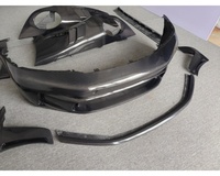 Body Kit Serat Karbon Gaya GT3RS untuk Porsche 911 Carrera 992 Upgrade Lip Depan, Bumper Depan dan Belakang, Side Skirt, Mudguard
