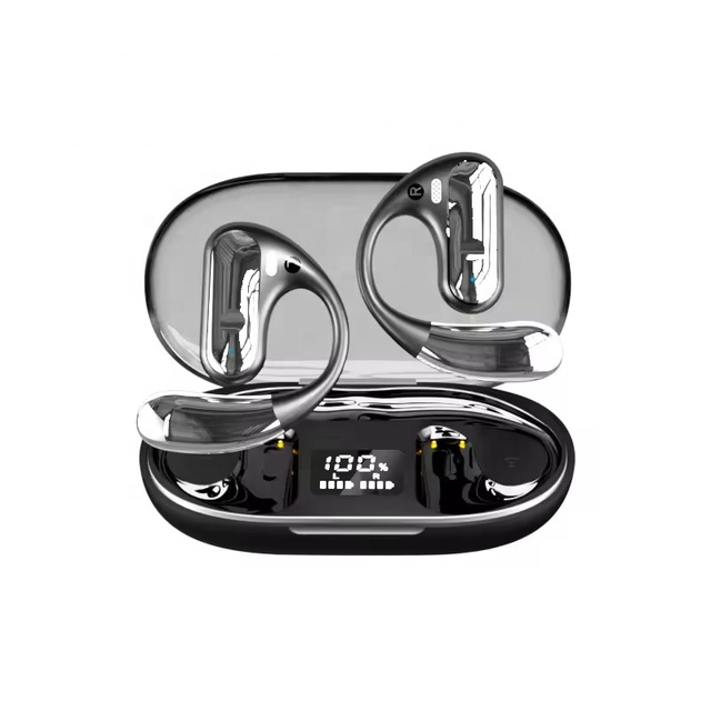 YYK-Q28 Open Ear Wireless Stereo Sports Earbuds Bass Gaming Earphones Mic Waterproof Bone Conduction JL for 5.3 Digital