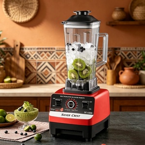 Potente <span class=keywords><strong>Licuadora</strong></span> Doméstica para Smoothies, de Alta Resistencia, con 5+ Velocidades, a Prueba de Fugas, Máquina Eléctrica 2 en 1 - Product Image 5