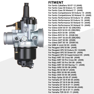 Carburateur Dellorto MBK <span class=keywords><strong>Booster</strong></span> PHVA 17 17,5 mm à starter manuel en stock pour moteur 2 temps <span class=keywords><strong>50cc</strong></span> 80cc <span class=keywords><strong>Scooter</strong></span> Cyclomoteur - Product Image 3